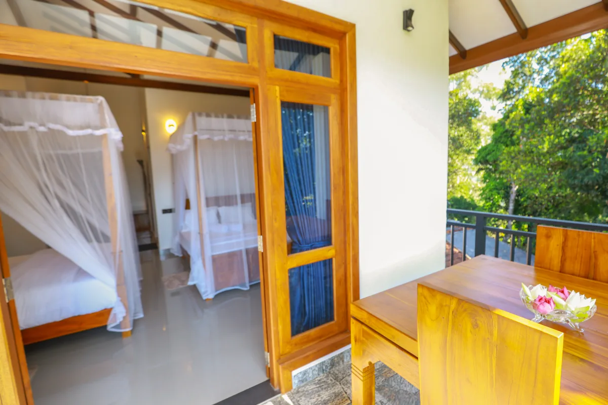 Balcony at Ella Villa NineArch